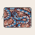 Colorful snakes and flowers Laptop Sleeve Gallery Image 1