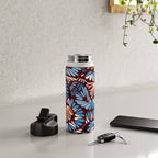 Colorful snakes and flowers Water Bottle Gallery Image 4
