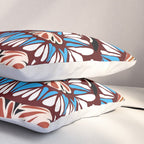 Colorful snakes and flowers Pillow Sham Gallery Image 3