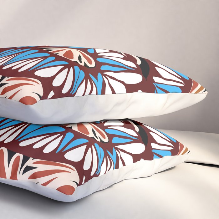 Colorful snakes and flowers Pillow Sham Gallery Image 3