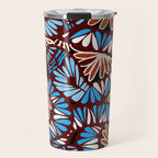 Colorful snakes and flowers Travel Mug Gallery Image 1