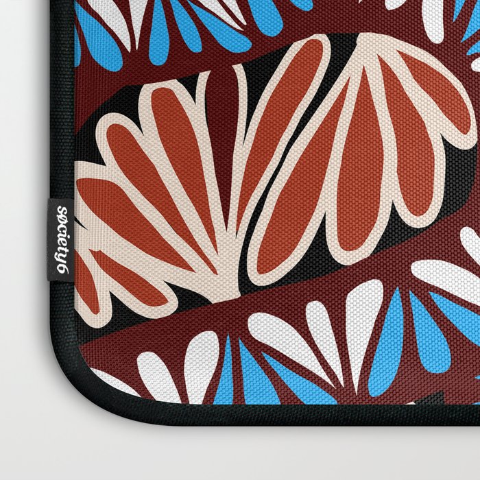 Colorful snakes and flowers Laptop Sleeve Gallery Image 3