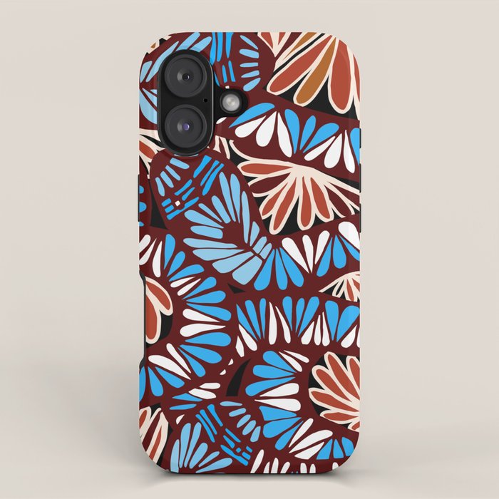Colorful snakes and flowers iPhone Case Gallery Image 1