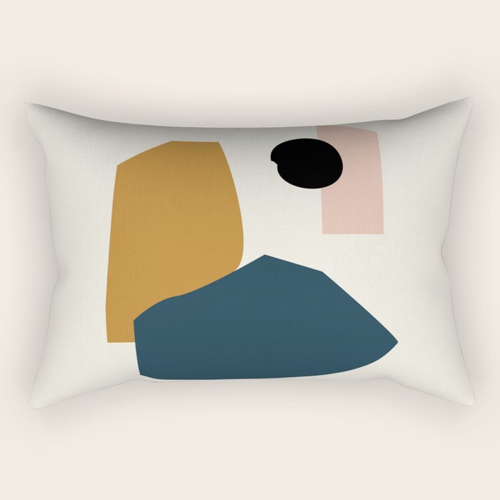 Shape study #1 - Lola Collection Rectangular Pillow Gallery Image 2