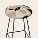 Modern Abstract Minimal Art 23 Stool Gallery Image 2