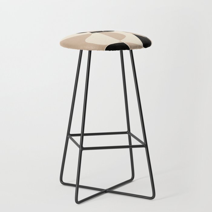 Modern Abstract Minimal Art 23 Stool Gallery Image 1