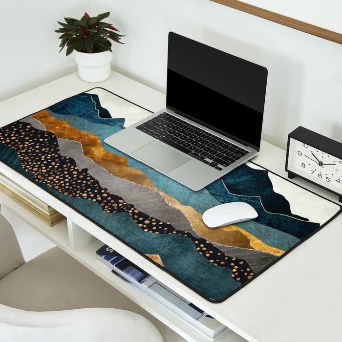 Amber Dusk Desk Mat Gallery Image 2