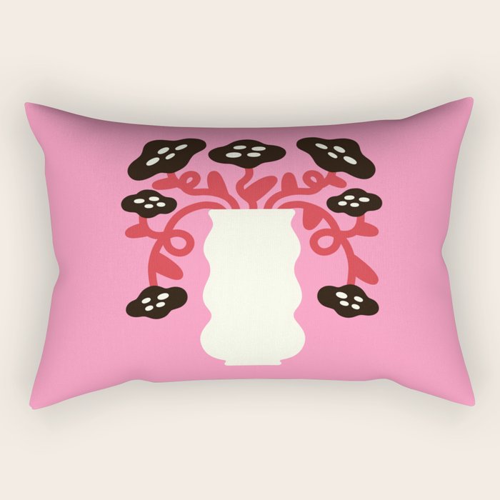 Dried Lotus Flowers Rectangular Pillow Gallery Image 2