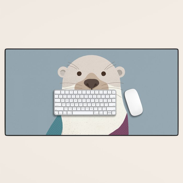 Otter Desk Mat Gallery Image 1
