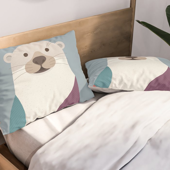 Otter Pillow Sham Gallery Image 2
