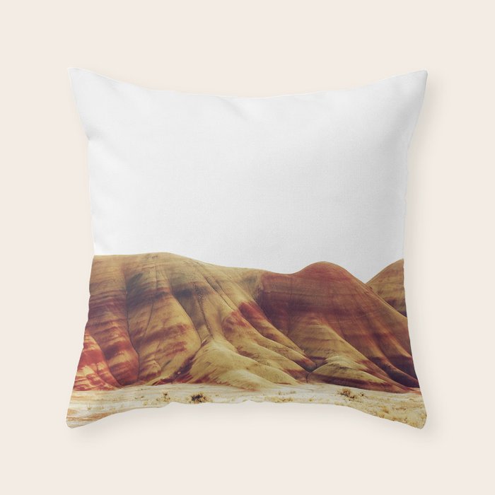 Oregon Painted Hills Throw Pillow Gallery Image 6