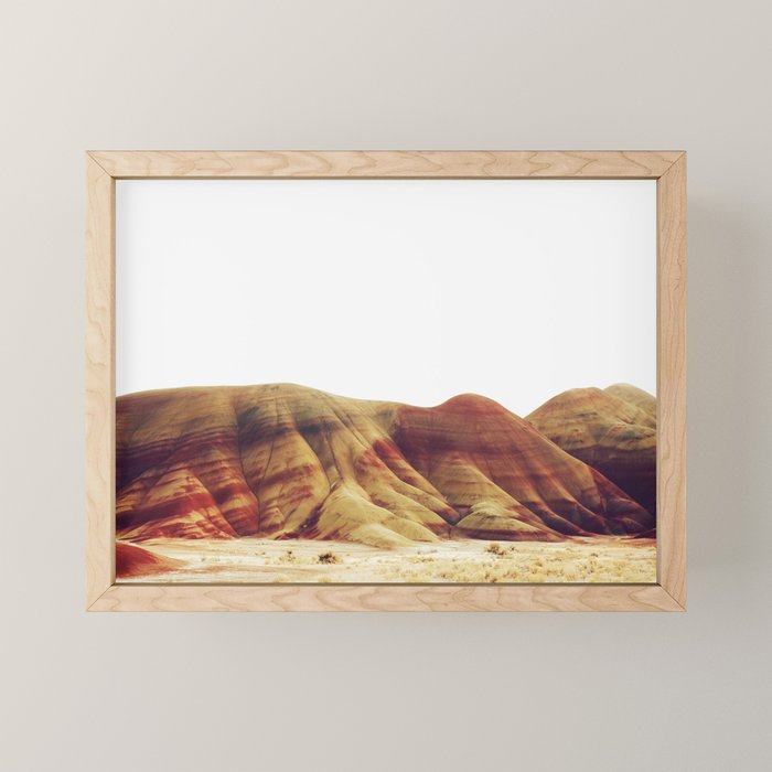 Oregon Painted Hills Mini Art Print Gallery Image 1
