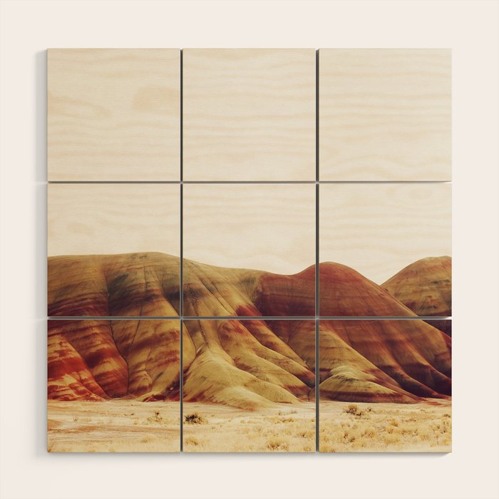 Oregon Painted Hills Wood Wall Art Gallery Image 1