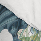 Blue Floral Garden Comforter Gallery Image 4