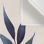 Blue Botanicals No. 6 Wall Tapestry Gallery Image 3
