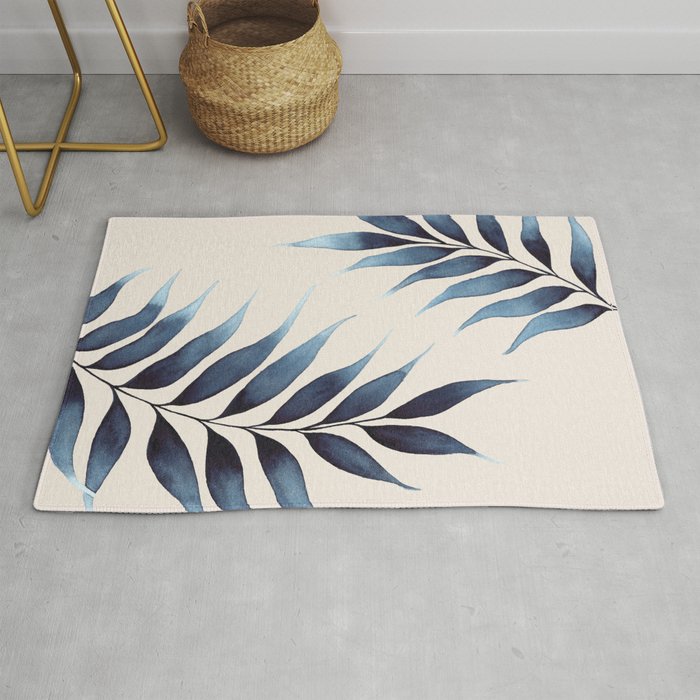Blue Botanicals No. 6 Rug Gallery Image 1