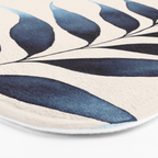 Blue Botanicals No. 6 Bath Mat Gallery Image 3