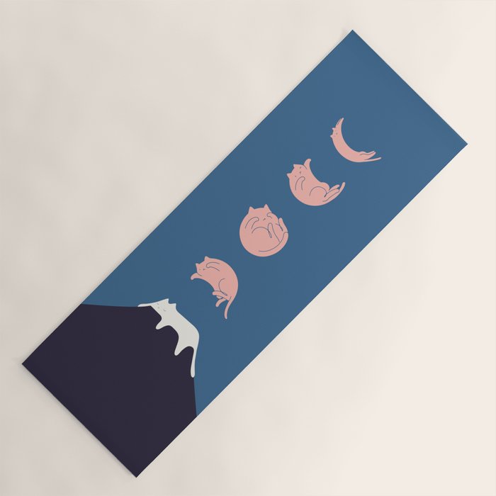 Cat Landscape 73 Yoga Mat Gallery Image 1