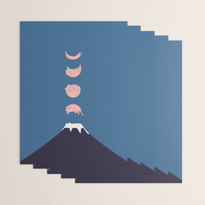 Cat Landscape 73 Wrapping Paper Gallery Image 3