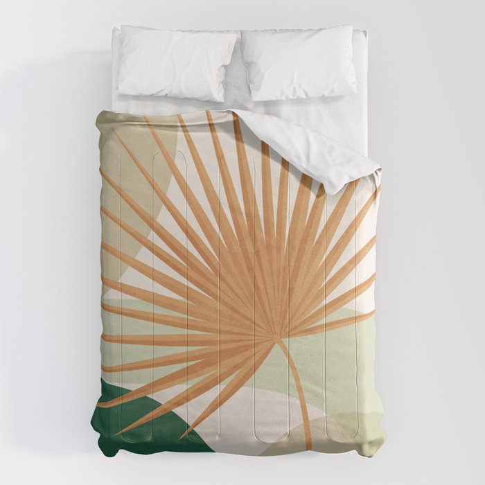 Tropical Leaf- Abstract Art 22/2 Comforter Gallery Image 1