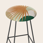 Tropical Leaf- Abstract Art 22/2 Stool Gallery Image 2