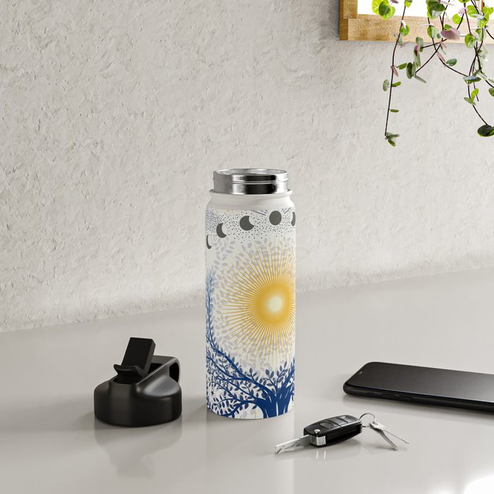 Feel the Cosmic Mother Earth Water Bottle Gallery Image 4
