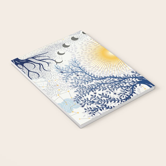 Feel the Cosmic Mother Earth Notebook Gallery Image 3