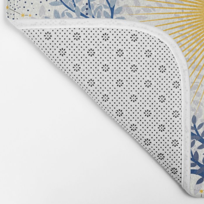 Feel the Cosmic Mother Earth Bath Mat Gallery Image 2