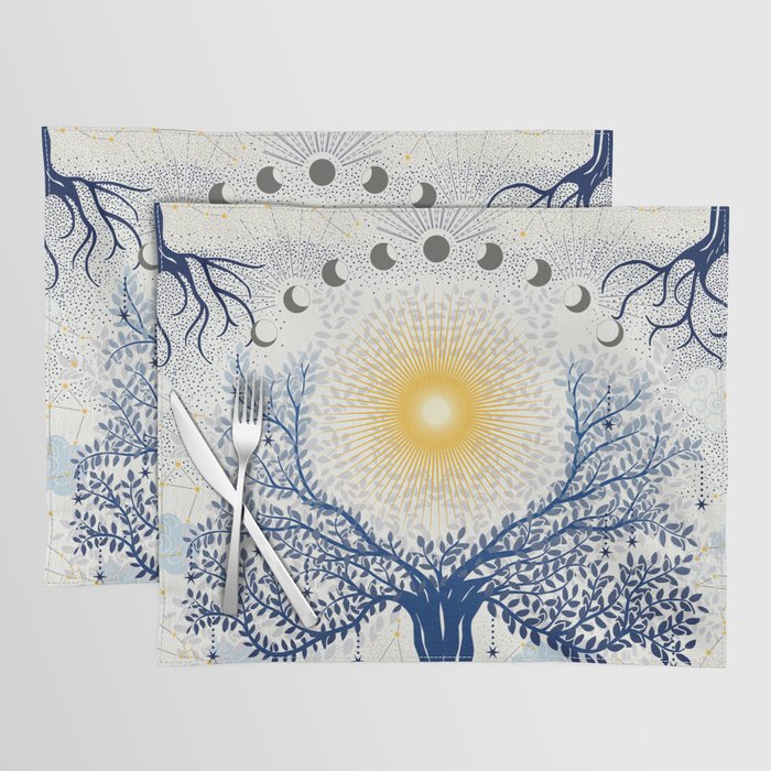 Feel the Cosmic Mother Earth Placemat Gallery Image 1