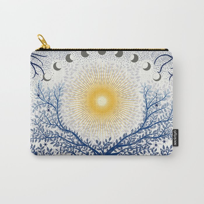 Feel the Cosmic Mother Earth Carry All Pouch Gallery Image 1