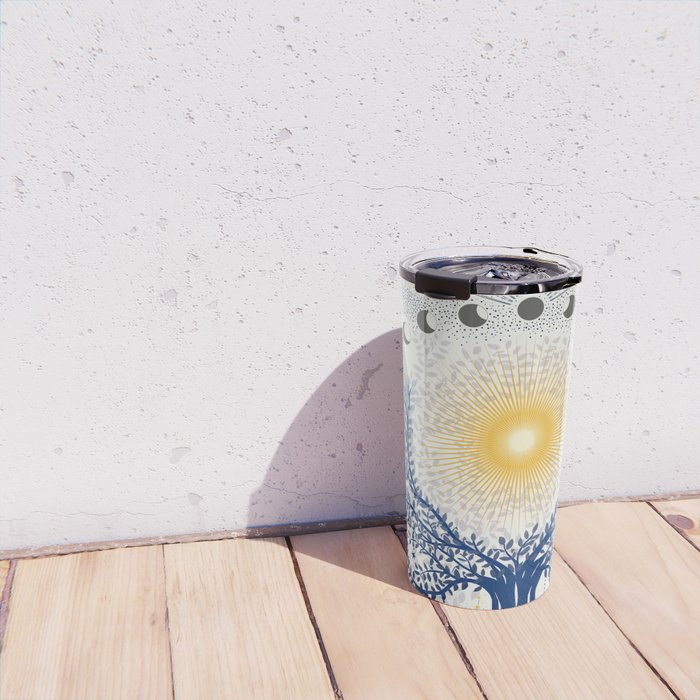 Feel the Cosmic Mother Earth Travel Mug Gallery Image 4
