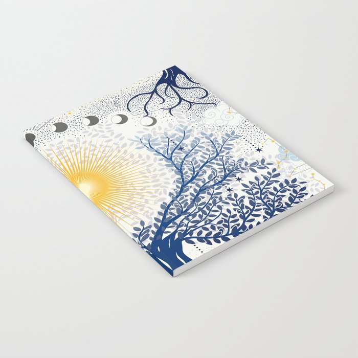 Feel the Cosmic Mother Earth Notebook Gallery Image 1