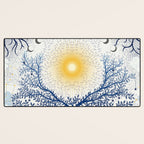 Feel the Cosmic Mother Earth Desk Mat Gallery Image 3
