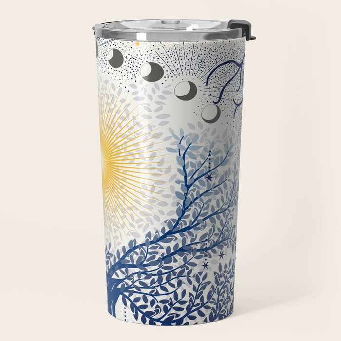 Feel the Cosmic Mother Earth Travel Mug Gallery Image 2