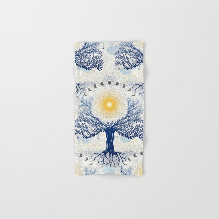 Feel the Cosmic Mother Earth Bath Towel Gallery Image 1