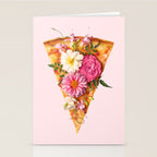 FLORAL PIZZA Stationery Card Gallery Image 2