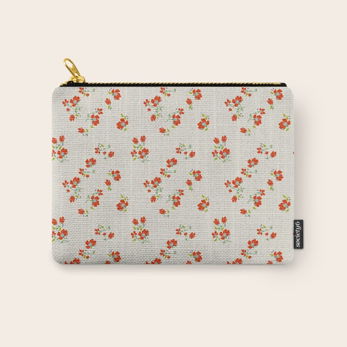 VINTAGE FLORAL Carry All Pouch Gallery Image 1