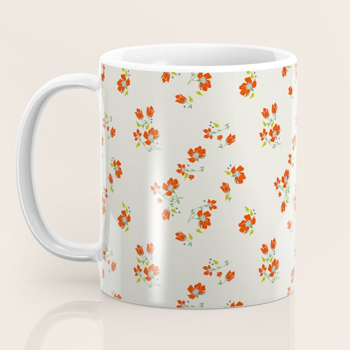 VINTAGE FLORAL Coffee Mug Gallery Image 3