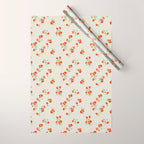 VINTAGE FLORAL Wrapping Paper Gallery Image 1