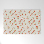 VINTAGE FLORAL Welcome Mat Gallery Image 1