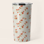 VINTAGE FLORAL Travel Mug Gallery Image 1