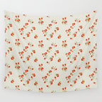 VINTAGE FLORAL Wall Tapestry Gallery Image 4