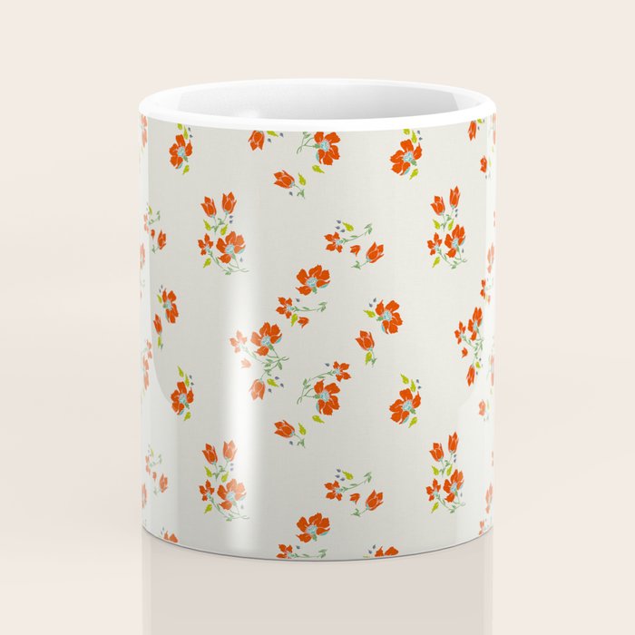 VINTAGE FLORAL Coffee Mug Gallery Image 4