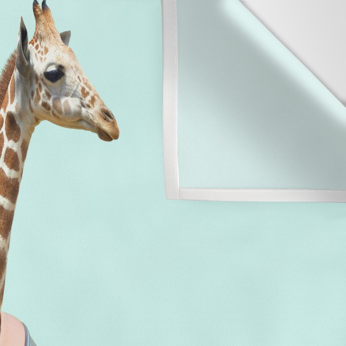 GIRAFFE CAR Wall Tapestry Gallery Image 3