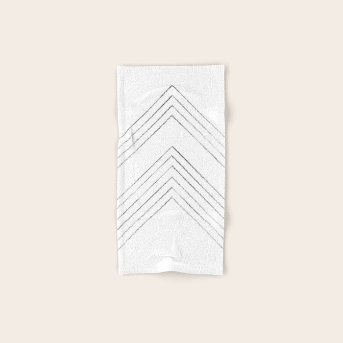 Geometric line art 4 Bath Towel Gallery Image 1
