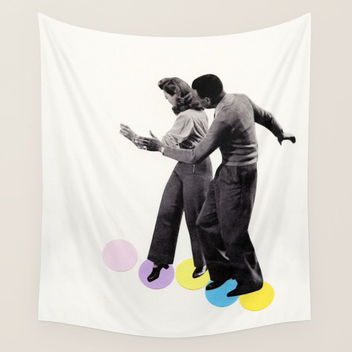 Dance Steps Wall Tapestry Gallery Image 4