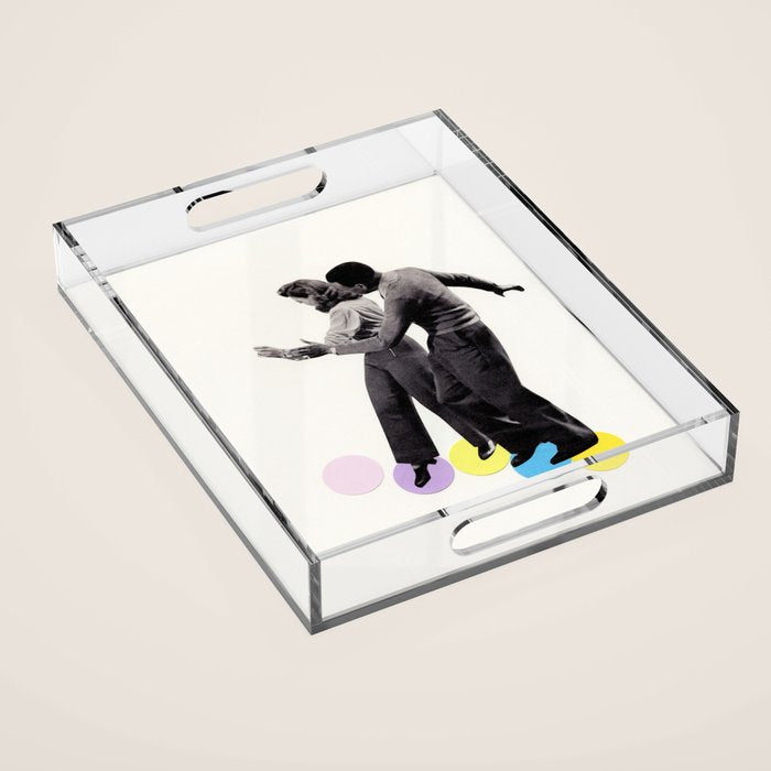 Dance Steps Acrylic Tray Gallery Image 1
