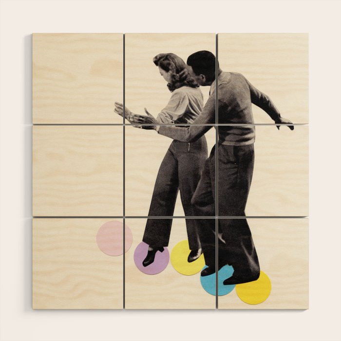Dance Steps Wood Wall Art Gallery Image 1
