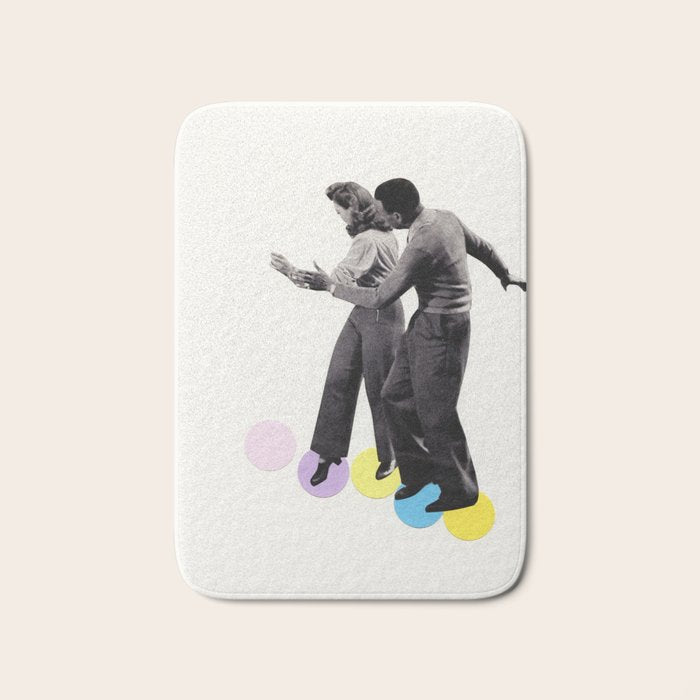 Dance Steps Bath Mat Gallery Image 1