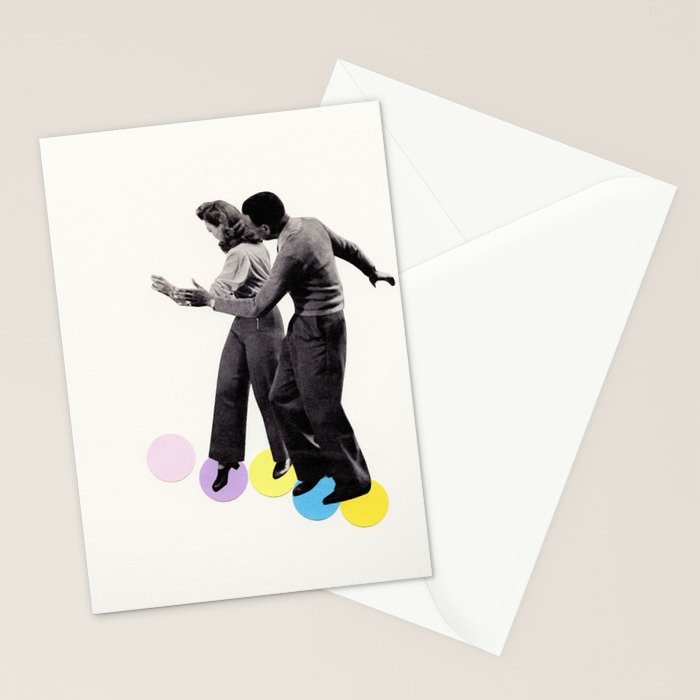 Dance Steps Stationery Card Gallery Image 2